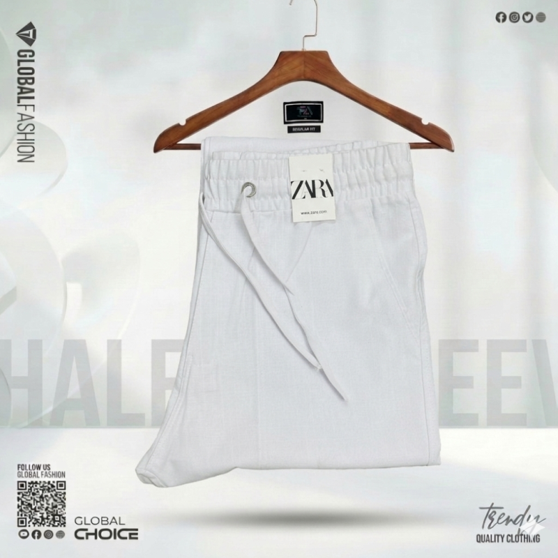 Premium Cotton Trouser, NCT-01 (White)