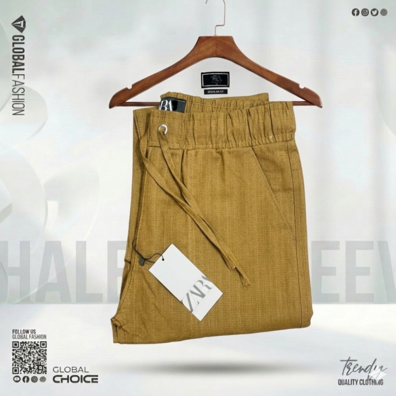 Premium Cotton Trouser, NCT-01 (Mustard)